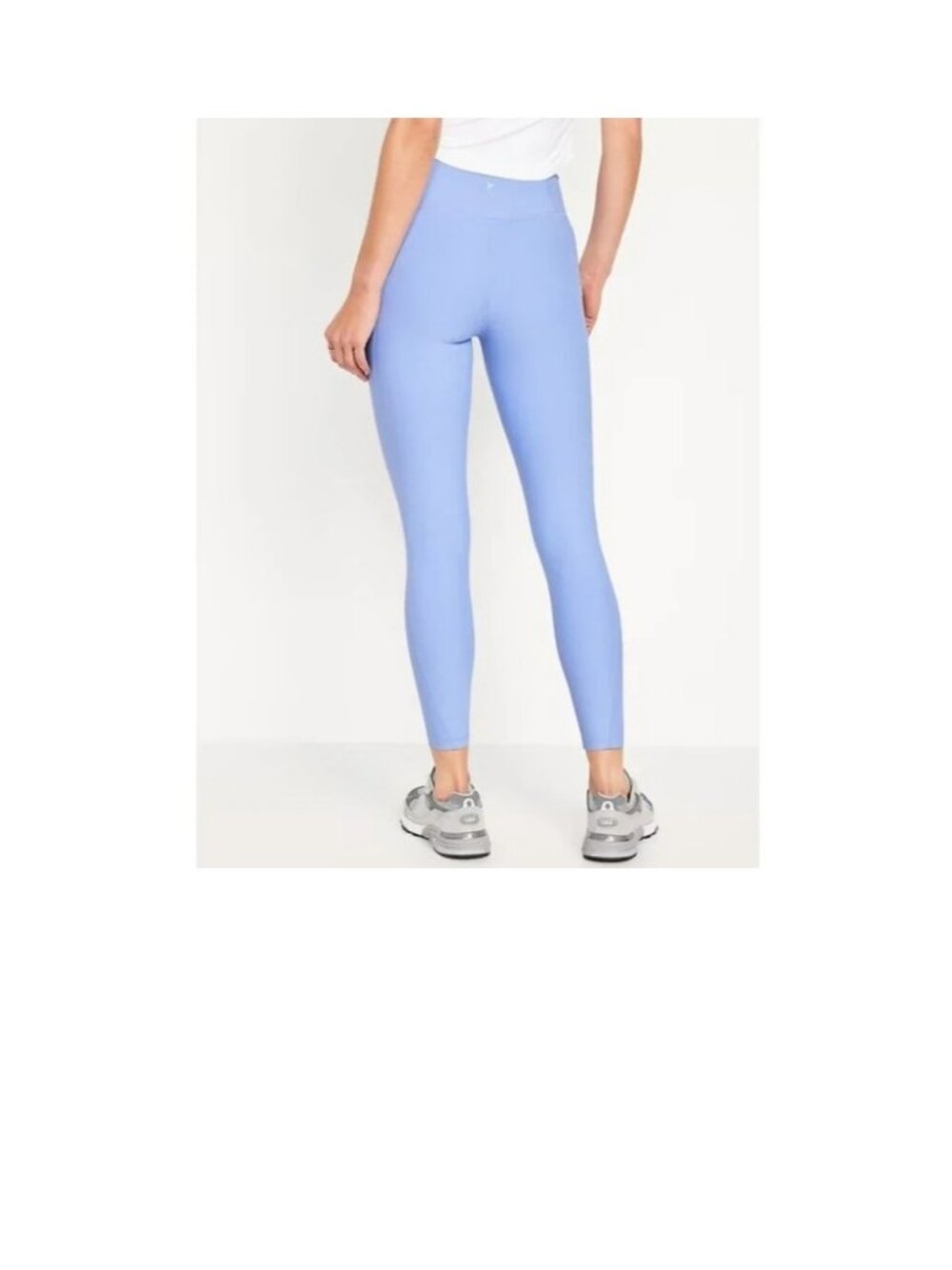 Old Navy Active Powersoft High Rise Leggings Blue - Medium Petite